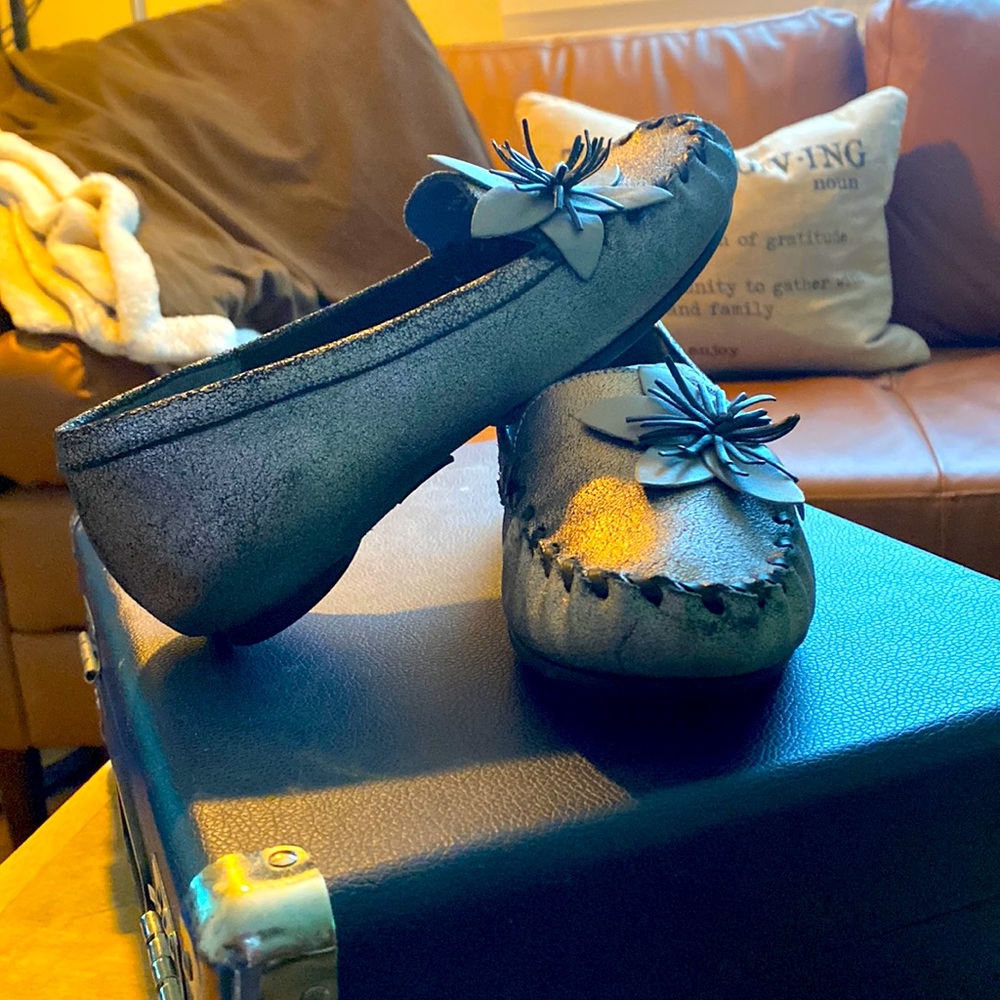 Indigo Genuine Leather Loafers